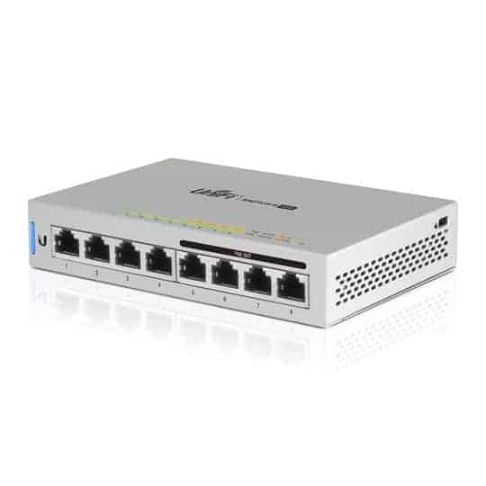 Ubiquiti UniFi US-8 60W 8 Port Managed Gigabit PoE Switch